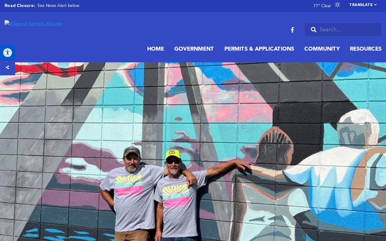 Village of Sanford official site for Sanford warrant records questions